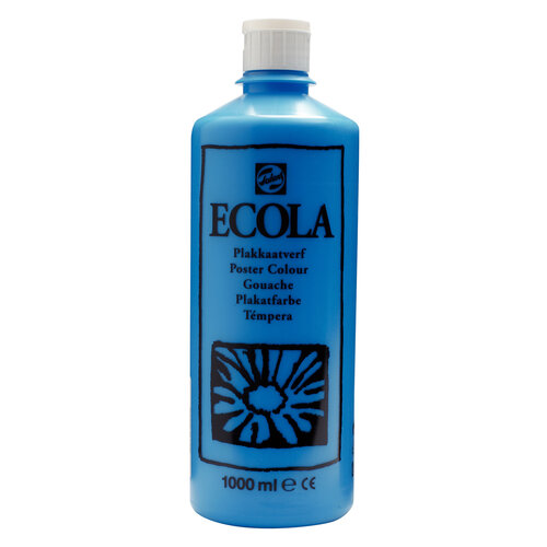 Plakkaatverf Fles 1000 ml - Lichtblauw 501