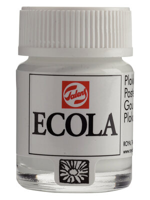 Plakkaatverf Fles 16 ml - Wit 100