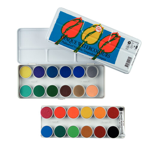 Talens Dekkende Aquarelverf Set 30 Talens Dekkende Aquarelverf Set 30