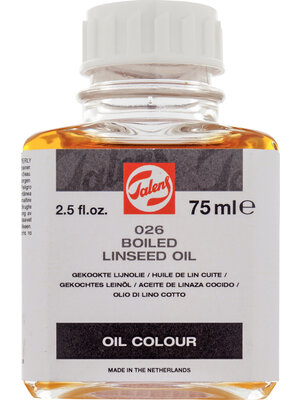 Talens Gekookte Lijnolie - 75 ml - 026 Talens Gekookte Lijnolie - 75 ml - 026