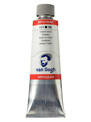 Van Gogh Acrylverf - 150 ml - Titaanwit 105 Van Gogh Acrylverf - 150 ml - Titaanwit 105