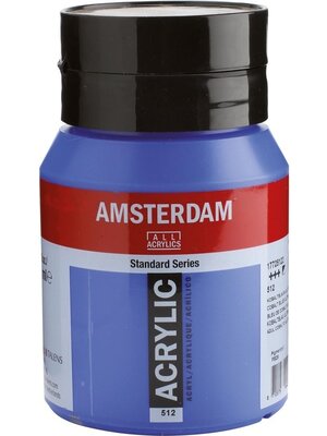 Royal Talens Amsterdam Acrylverf 500 ml - Kobaltblauw Ultramarine 512