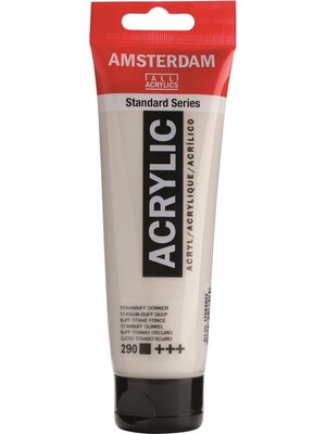 Royal Talens Amsterdam Acrylverf 120 ml - Titaanbuff Donker 290