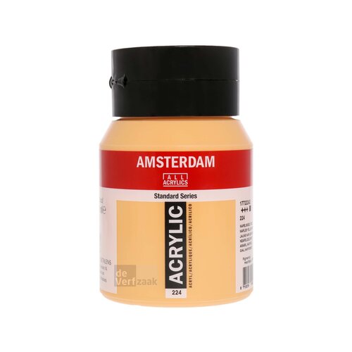 Royal Talens Amsterdam Acrylverf 500 ml - Napelsgeel Rood 224