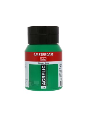 Royal Talens Amsterdam Acrylverf 500 ml - Permanentgroen Donker 619