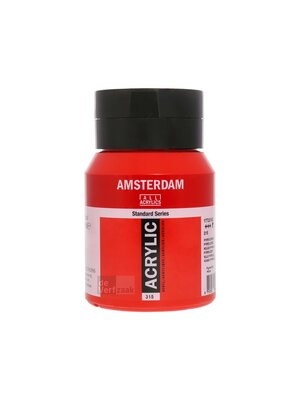 Royal Talens Amsterdam Acrylverf 500 ml - Pyrrolerood 315