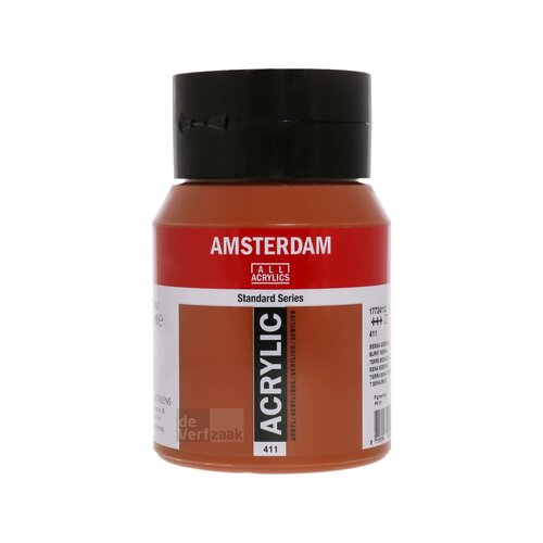 Royal Talens Amsterdam Acrylverf 500 ml - Sienna Gebrand 411