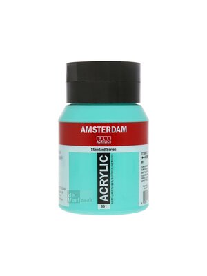 Royal Talens Amsterdam Acrylverf 500 ml - Turkooisgroen 661
