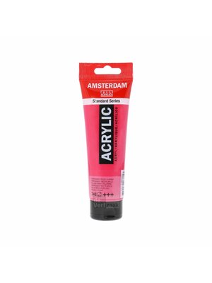 Royal Talens Amsterdam Acrylverf 120 ml - Permanentrood Purper 348