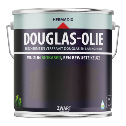 Hermadix Douglas Olie - Zwart Hermadix Douglas Olie - Zwart