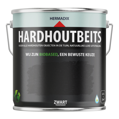 Hermadix Hardhoutbeits - 2,5 liter Hermadix Hardhoutbeits - 2,5 liter