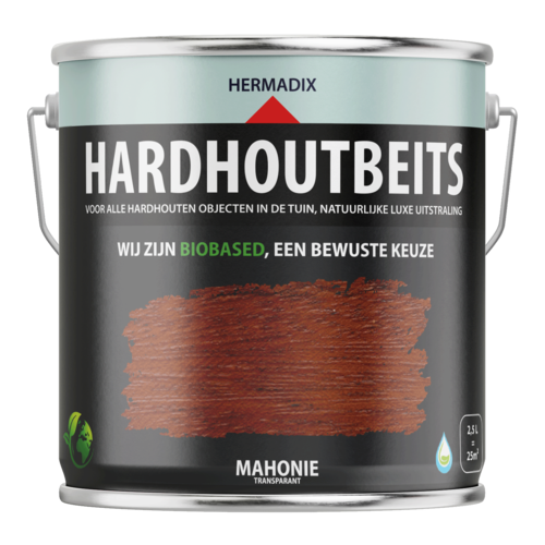 Hermadix Hardhoutbeits - 2,5 liter Hermadix Hardhoutbeits - 2,5 liter