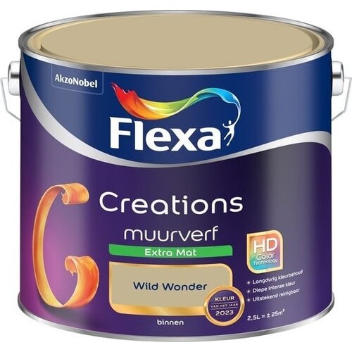 Flexa Creations Muurverf Extra Mat - Wild Wonder Flexa Creations Muurverf Extra Mat - Wild Wonder