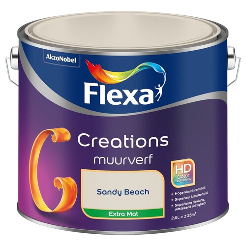 Flexa Creations Muurverf Extra Mat - Sandy Beach