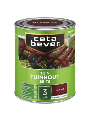Cetabever Tuinhout Beits Transparant Zijdeglans - Mahonie