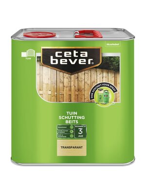 Cetabever Schuttingbeits Zijdeglans - Transparant - 2,5 liter