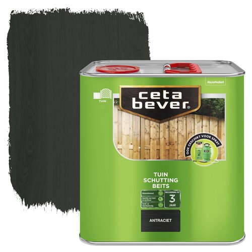 Cetabever Schuttingbeits Mat - Antraciet - 2,5 liter