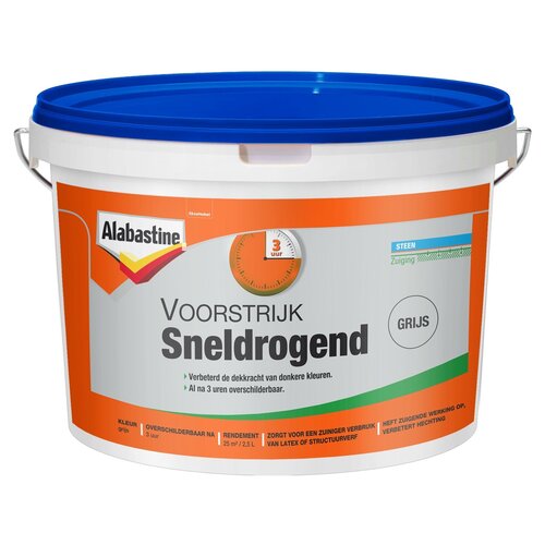 Alabastine Voorstrijk Sneldrogend - Grijs