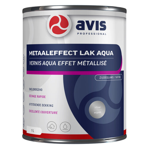Avis Aqua Metallic - Zilver Avis Aqua Metallic - Zilver