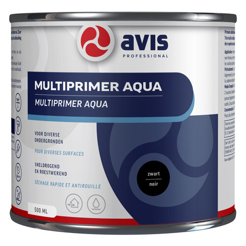 Avis Aqua Multi Primer - Zwart Avis Aqua Multi Primer - Zwart