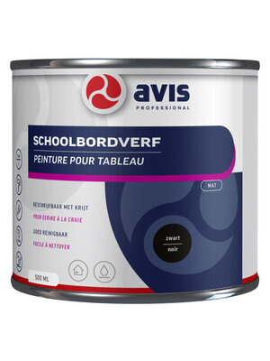 Avis Aqua Schoolbordenverf - Zwart