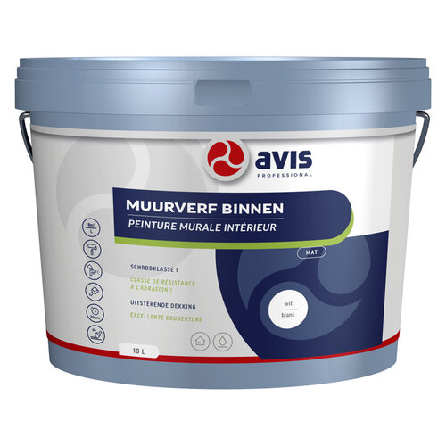 Avis Muurverf Permoglaze - Wit Avis Muurverf Permoglaze - Wit