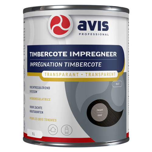 Avis Timbercote Impregneer - Zwart Avis Timbercote Impregneer - Zwart