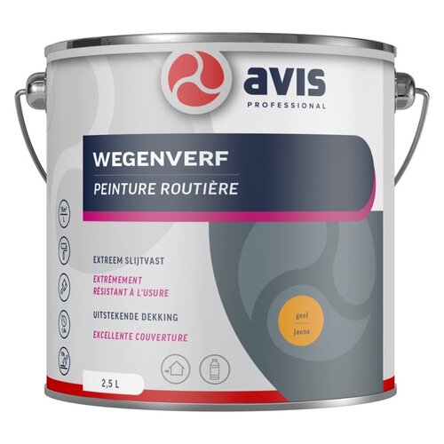 Avis Wegenverf - Geel Avis Wegenverf - Geel