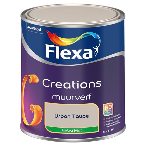 Flexa Creations Muurverf Extra Mat - Urban Taupe