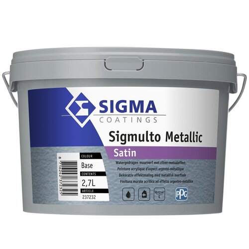 Sigma Sigmulto Metallic Satin Sigma Sigmulto Metallic Satin