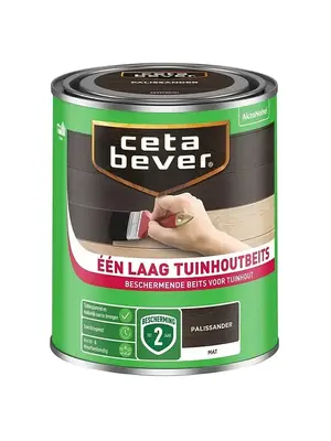Cetabever Één laag Tuinhoutbeits - Palissander