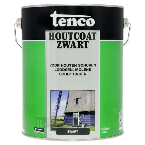 Tenco Houtcoat Zwart