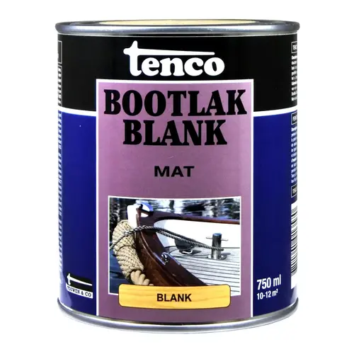 Tenco Bootlak Blank - Mat Tenco Bootlak Blank - Mat