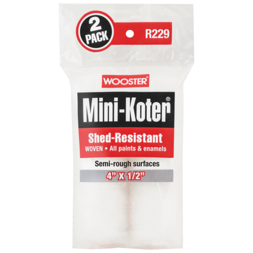 Mini-Koter Shed-Resistant 2-Pack (Fijn)