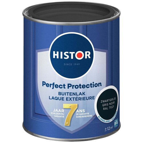 Histor Perfect Protection Buitenlak Zijdeglans - RAL 7021 Histor Perfect Protection Buitenlak Zijdeglans - RAL 7021