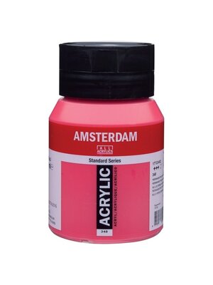 Royal Talens Amsterdam Acrylverf 500 ml - Permanentrood Purper 348 Royal Talens Amsterdam Acrylverf 500 ml - Permanentrood Purper 348