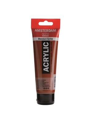 Royal Talens Amsterdam Acrylverf 120 ml - Sienna gebrand 411 Royal Talens Amsterdam Acrylverf 120 ml - Sienna gebrand 411