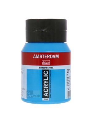 Royal Talens Amsterdam Acrylverf 500 ml - Briljantblauw 564 Royal Talens Amsterdam Acrylverf 500 ml - Briljantblauw 564