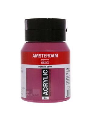 Royal Talens Amsterdam Acrylverf 500 ml - Caput Mortuum Violet 344 Royal Talens Amsterdam Acrylverf 500 ml - Caput Mortuum Violet 344