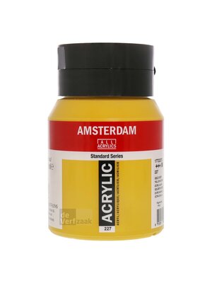 Royal Talens Amsterdam Acrylverf 500 ml - Gele oker 227 Royal Talens Amsterdam Acrylverf 500 ml - Gele oker 227