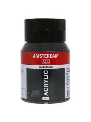 Royal Talens Acrylverf - 500 ml - Lampenzwart 702 Royal Talens Acrylverf - 500 ml - Lampenzwart 702