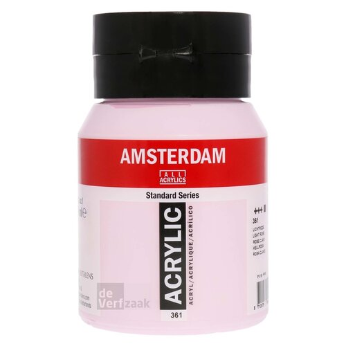 Royal Talens Amsterdam Acrylverf 500 ml - Lichtroze 361