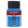 Royal Talens Amsterdam Acrylverf 500 ml - Mangaanblauw Phtalo 582 Royal Talens Amsterdam Acrylverf 500 ml - Mangaanblauw Phtalo 582