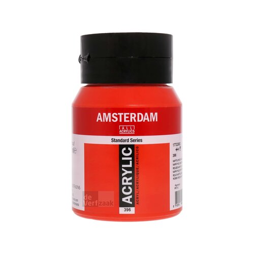 Royal Talens Amsterdam Acrylverf 500 ml - Naftolrood Middel 396 Royal Talens Amsterdam Acrylverf 500 ml - Naftolrood Middel 396