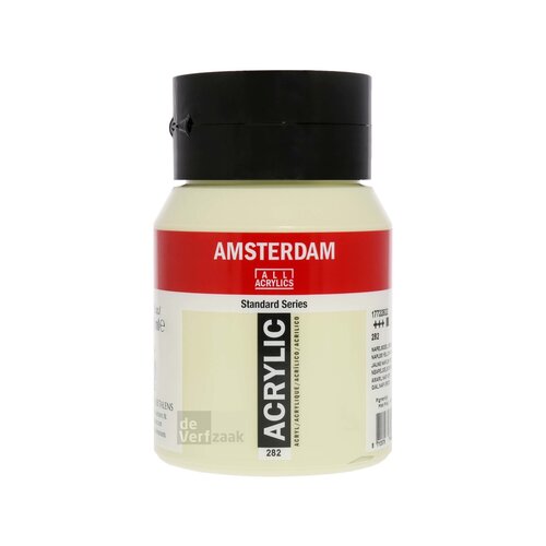Royal Talens Amsterdam Acrylverf 500 ml - Napelsgeel Groen 282 Royal Talens Amsterdam Acrylverf 500 ml - Napelsgeel Groen 282