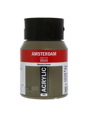 Royal Talens Amsterdam Acrylverf 500 ml - Omber Naturel 408 Royal Talens Amsterdam Acrylverf 500 ml - Omber Naturel 408