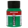 Royal Talens Amsterdam Acrylverf 500 ml - Permanentgroen Donker 619 Royal Talens Amsterdam Acrylverf 500 ml - Permanentgroen Donker 619