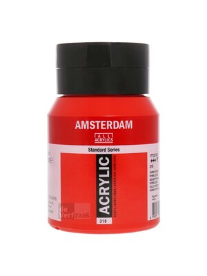 Royal Talens Amsterdam Acrylverf 500 ml - Pyrrolerood 315 Royal Talens Amsterdam Acrylverf 500 ml - Pyrrolerood 315