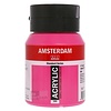 Royal Talens Amsterdam Acrylverf 500 ml - Quinacridone Roze  366 Royal Talens Amsterdam Acrylverf 500 ml - Quinacridone Roze  366