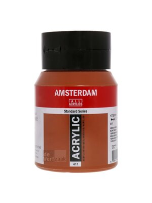 Royal Talens Amsterdam Acrylverf 500 ml - Sienna Gebrand 411